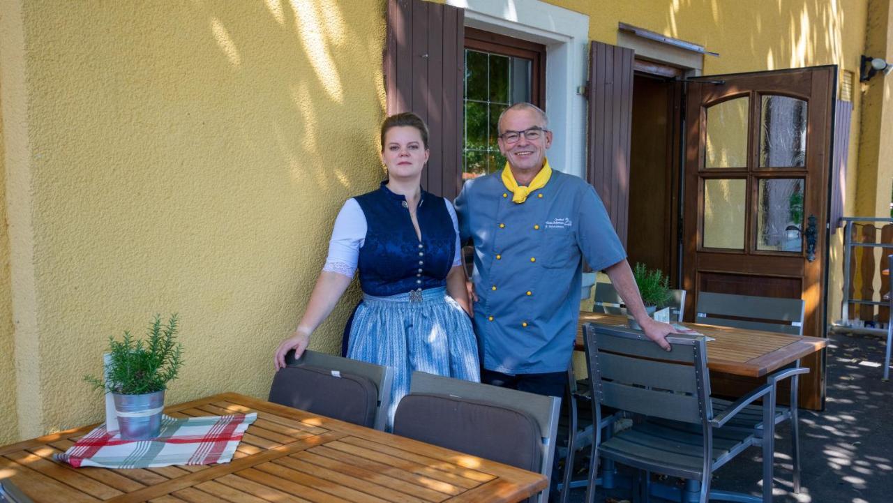 Hotel Gasthof Zum Schwan Steinsfeld Dış mekan fotoğraf